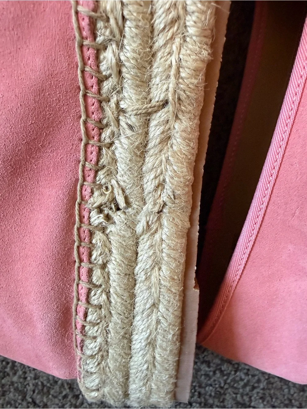 Talbots Pink Espadrille 6.5 Shoes for Women
